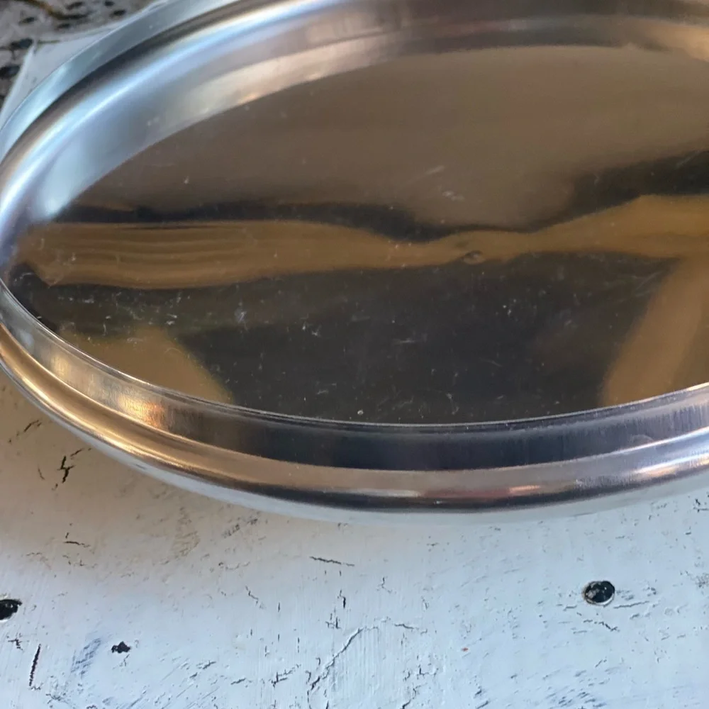 1 Revere Ware 12” ( 11 3/4”) Stainless Steel Lid
